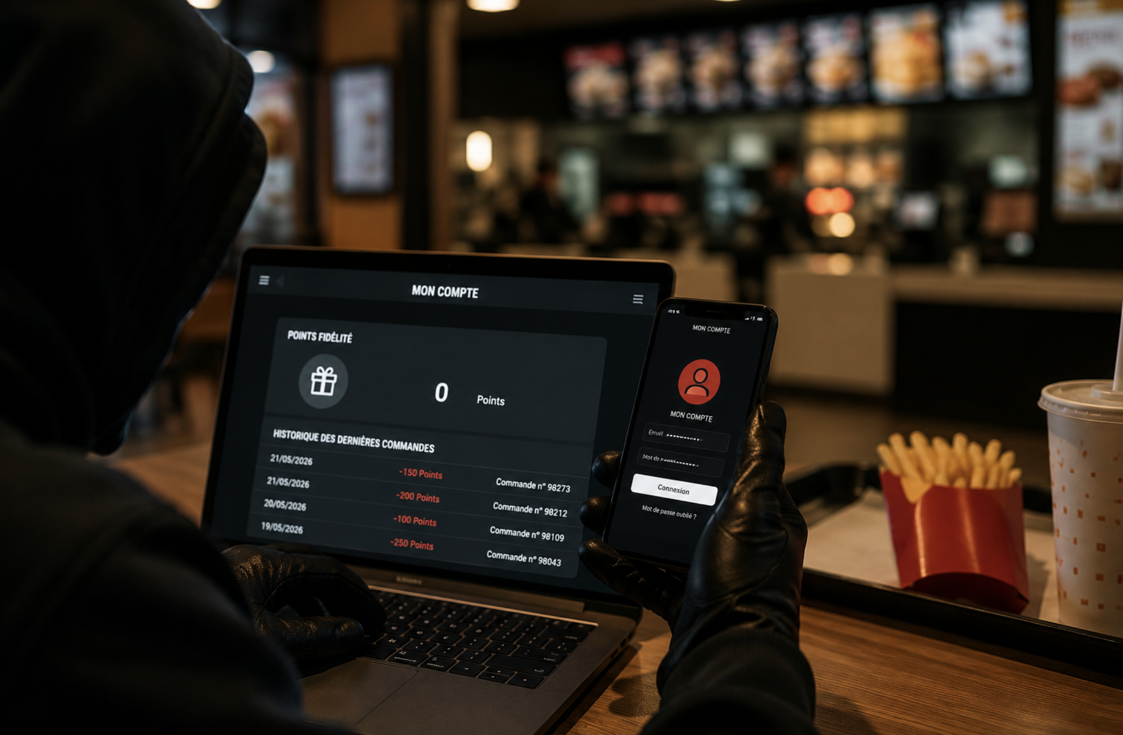 McDo+ piraté