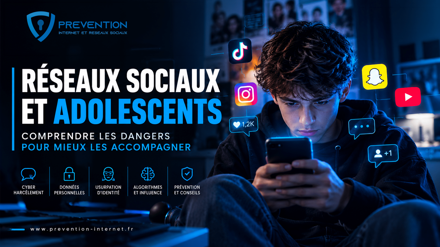 dangers des réseaux sociaux chez les adolescents